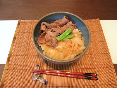 牛丼の写真