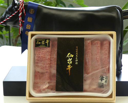 ふるさと納税の返礼品になった仙台牛